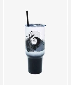The Nightmare Before Christmas Jack Vaso Termico con Popote