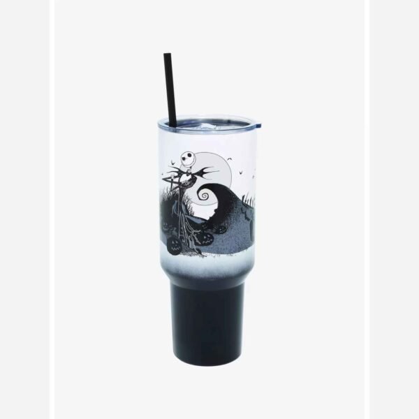 The Nightmare Before Christmas Jack Vaso Termico con Popote