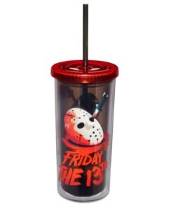 Viernes 13 Vaso Con Popote