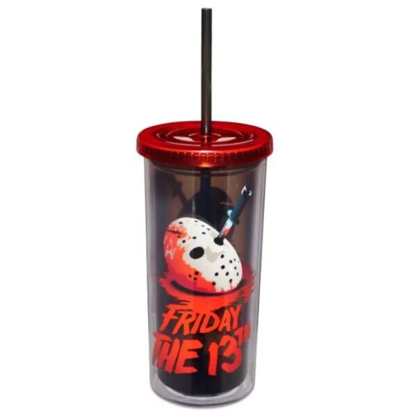 Viernes 13 Vaso Con Popote