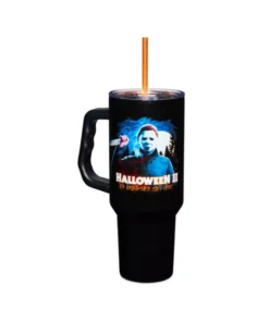 Alternative view of Michael Myers Halloween II Vaso Termico Con Popote