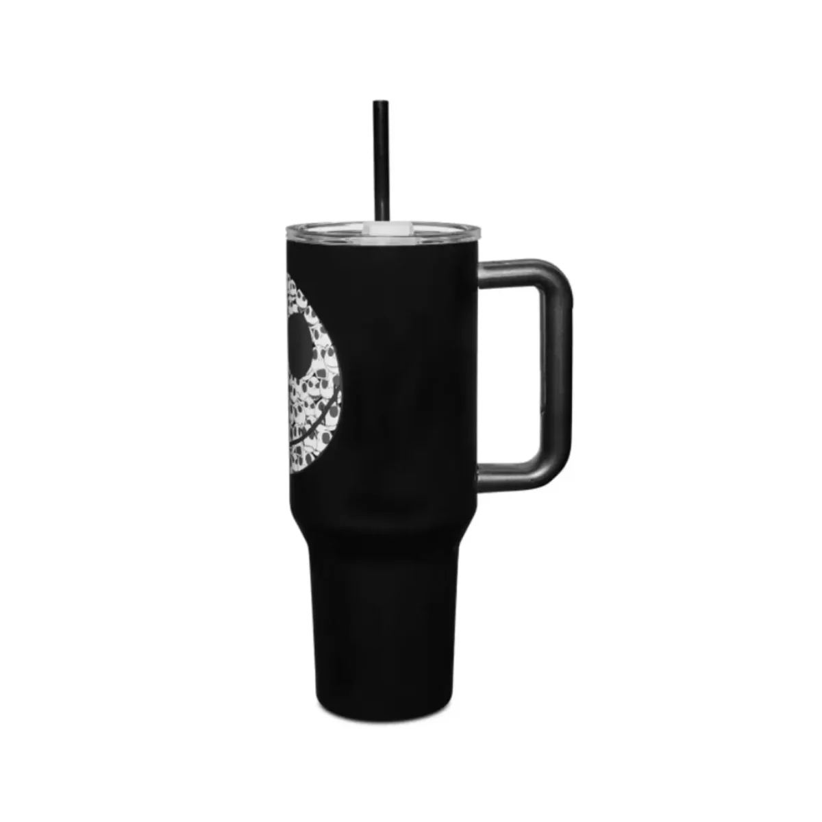 The Nightmare Before Christmas Cara Jack Vaso Termico con Popote - Image 2