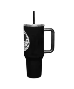 Alternative view of The Nightmare Before Christmas Cara Jack Vaso Termico con Popote