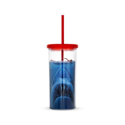 Tiburon - Vaso Con Popote