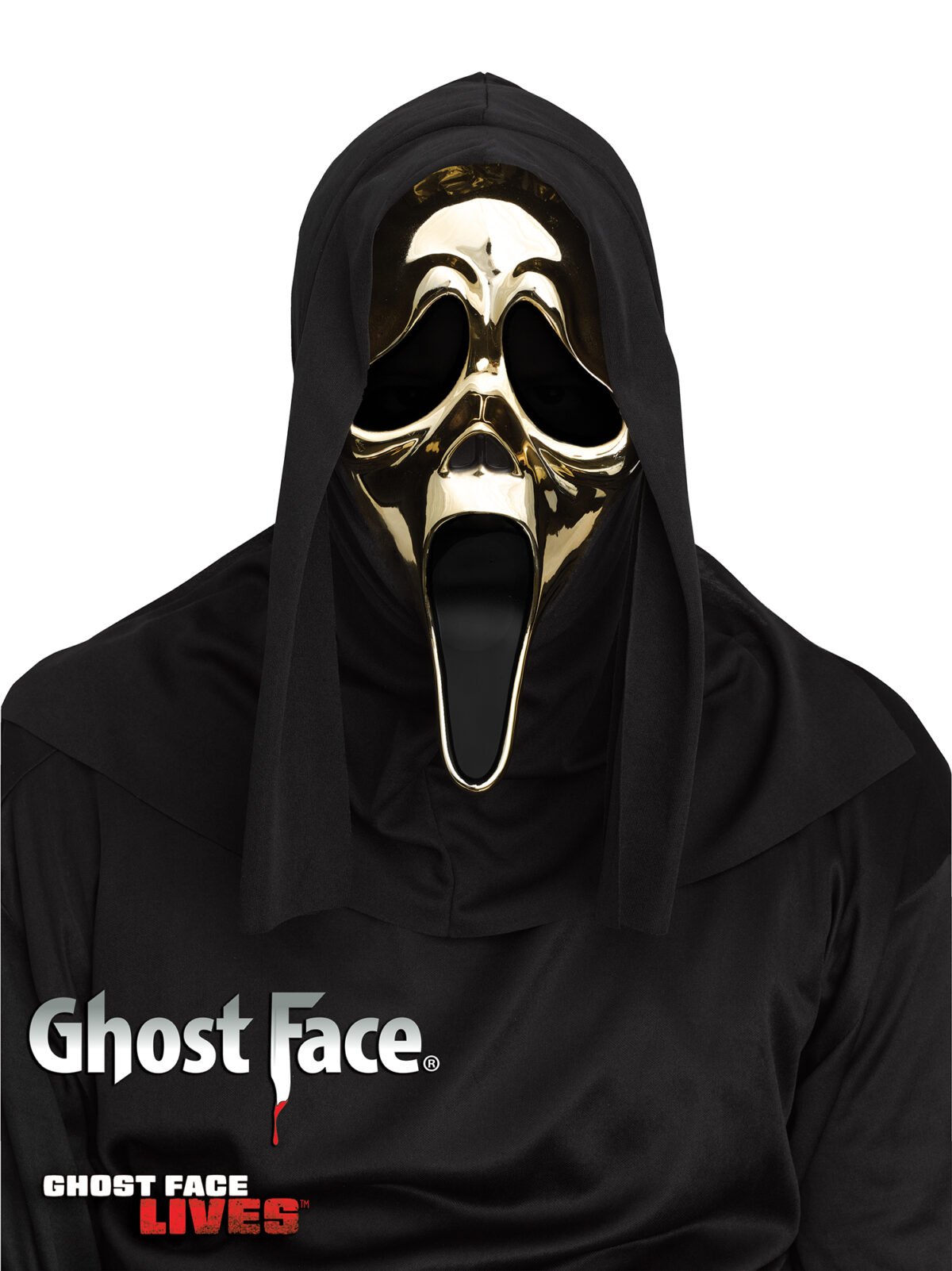 Máscara Ghostface Dorada