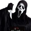 Máscara Ghostface Con Cuchillo