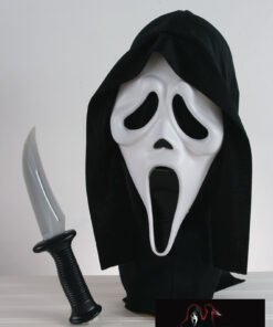 Alternative view of Máscara Ghostface con Cuchillo