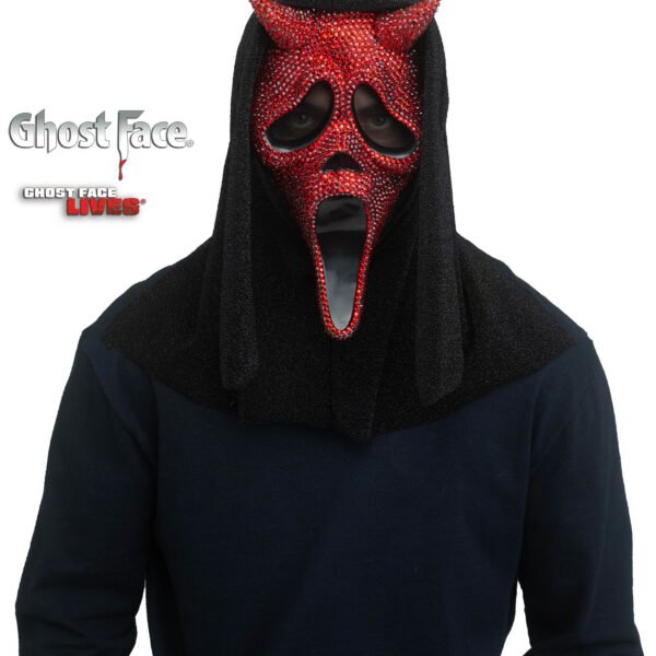 Mascara Ghostface Devil Face Bling
