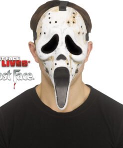 Máscara Ghostface Hockey Desgastada