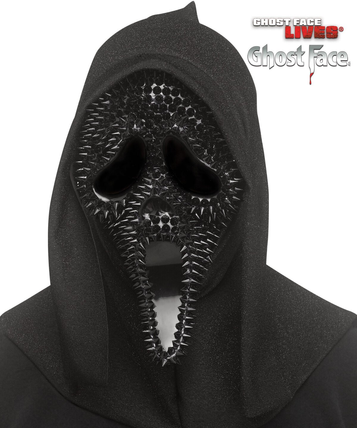 Máscara Ghostface Spikes Negra