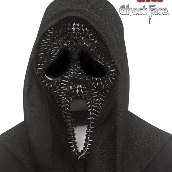 Máscara Ghostface Spikes Negra