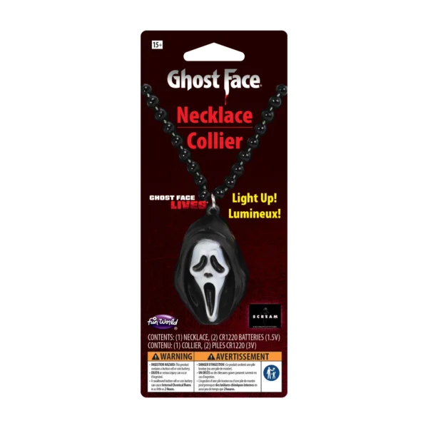 Collar Ghostface LED