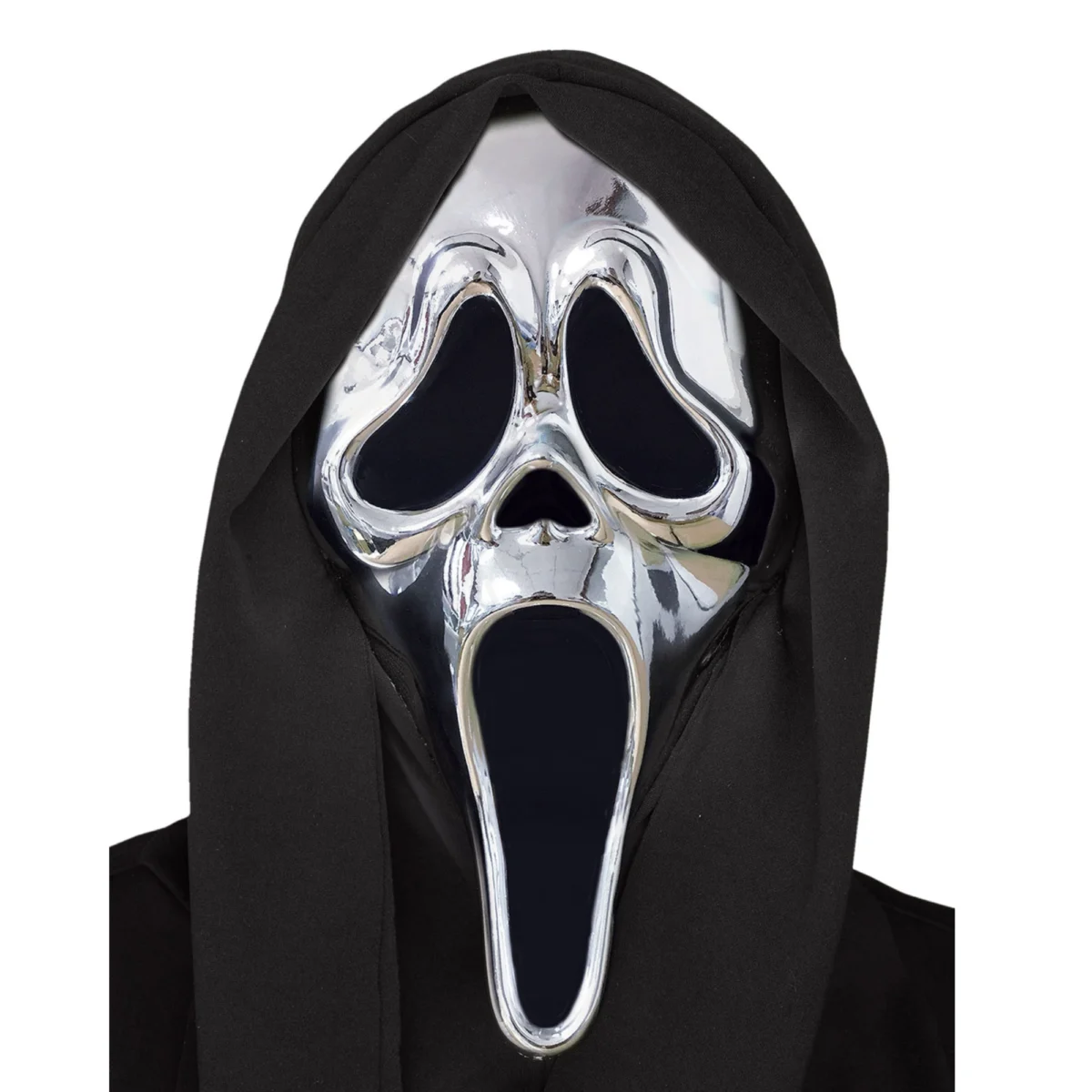 Máscara Ghostface Cromada