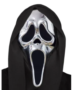 Máscara Ghostface Cromada