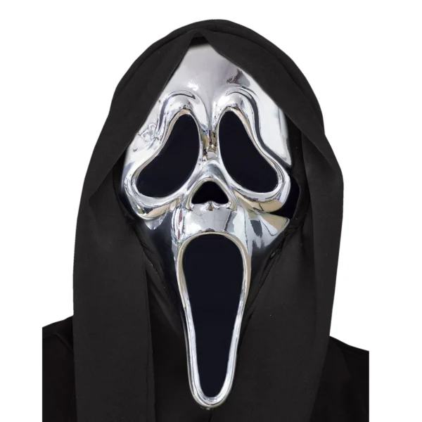 Máscara Ghostface Cromada