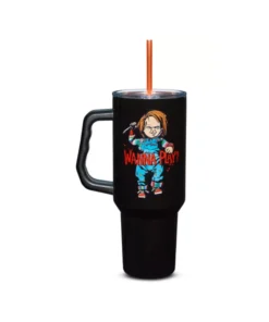 Alternative view of Chucky Wanna Play Vaso Termico Con Agarradera