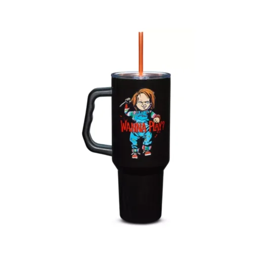 Chucky Wanna Play Vaso Termico Con Agarradera - Image 2