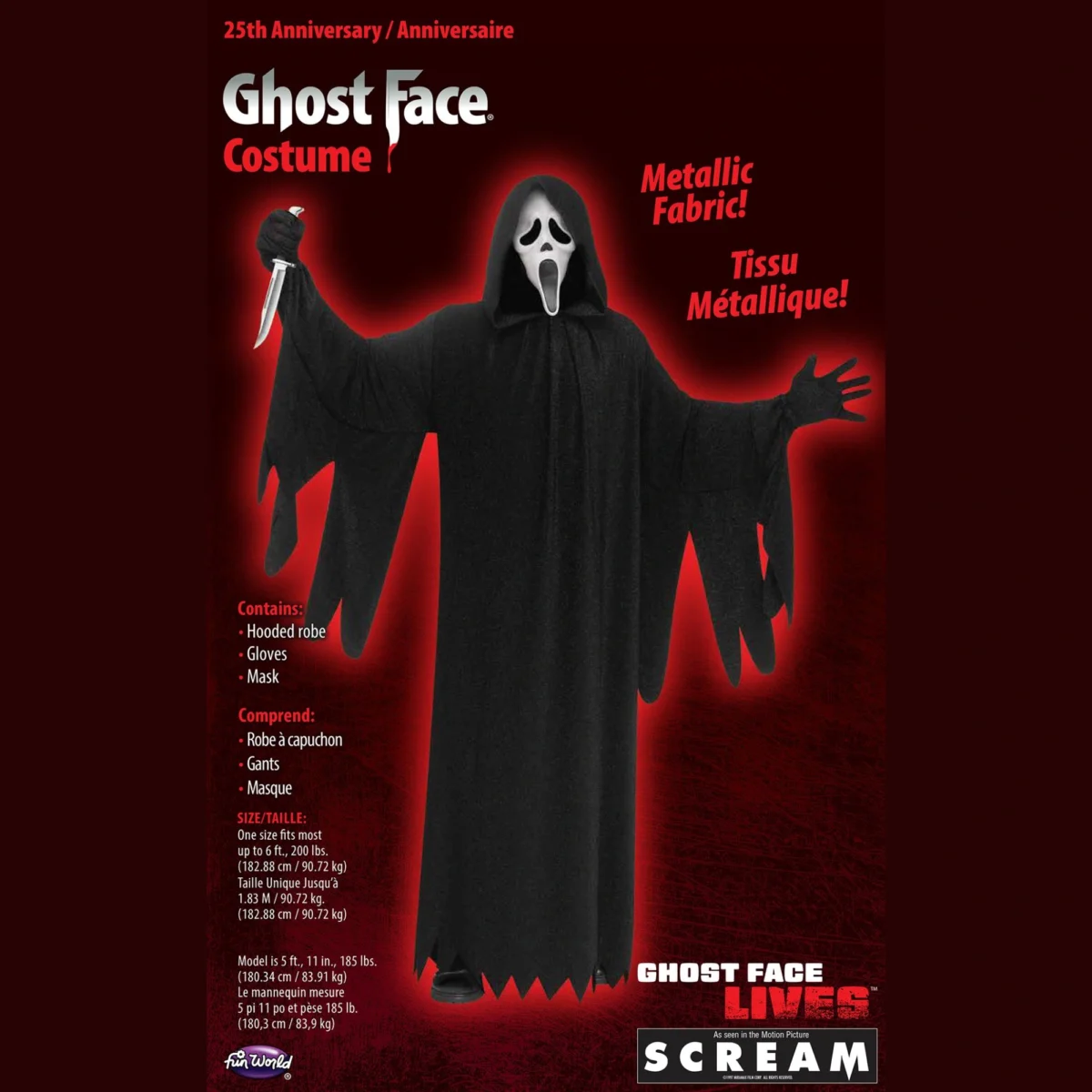 Disfraz Ghostface 25 Aniversario Edicion Pelicula - Image 3