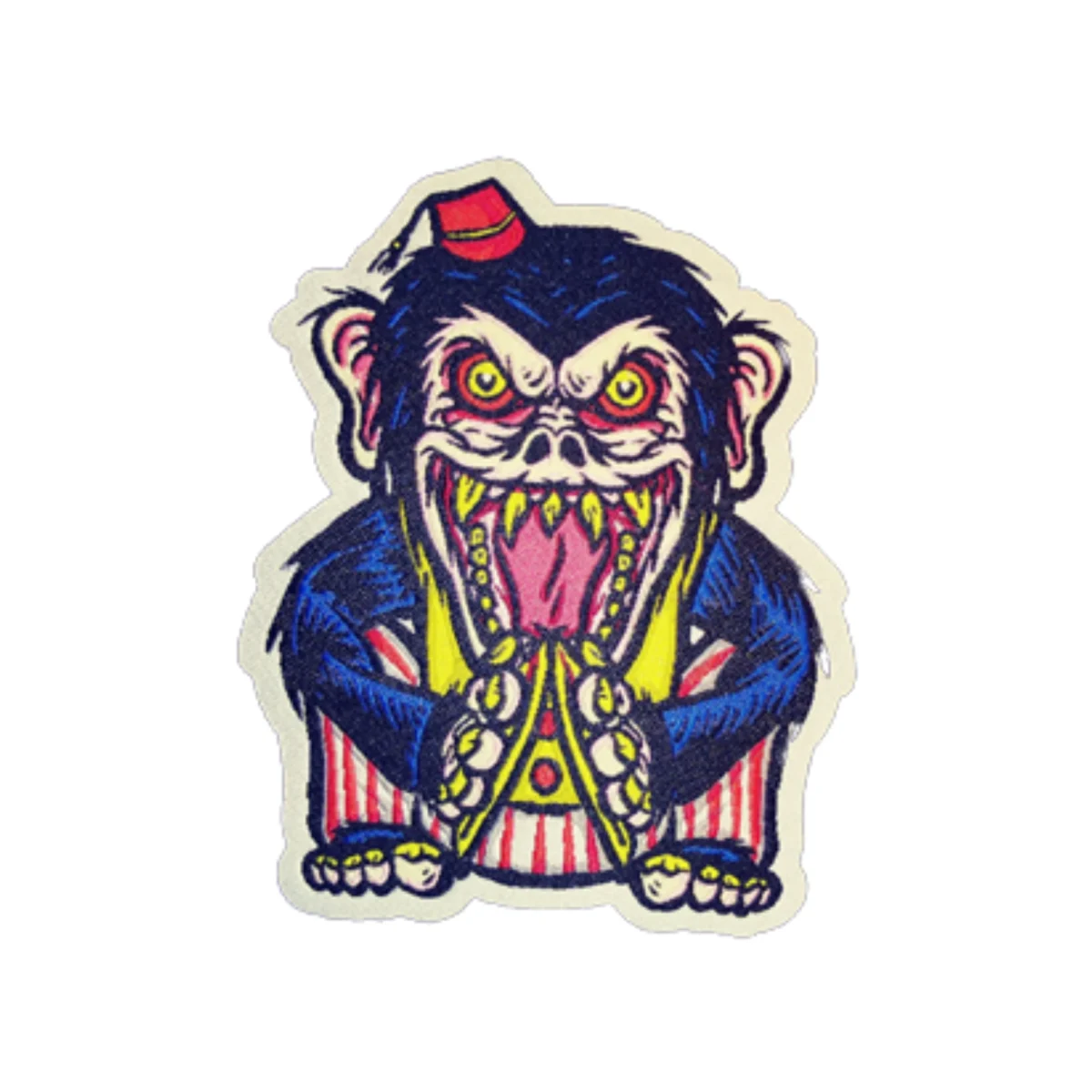 Parche Woven Evil Cymbal Monkey