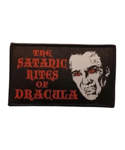 Parche Woven The Satanic Rites of Dracula