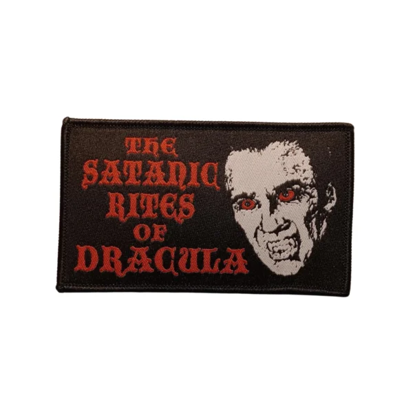 Parche Woven The Satanic Rites of Dracula