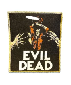 Parche Woven Evil Dead Borde Dorado