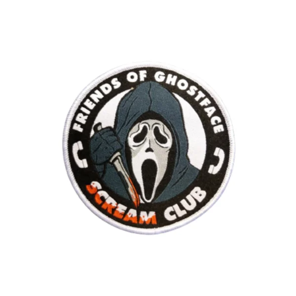 Parche Woven Ghostface Fan Club