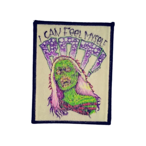 Parche Woven I Can Feel Myself Rot