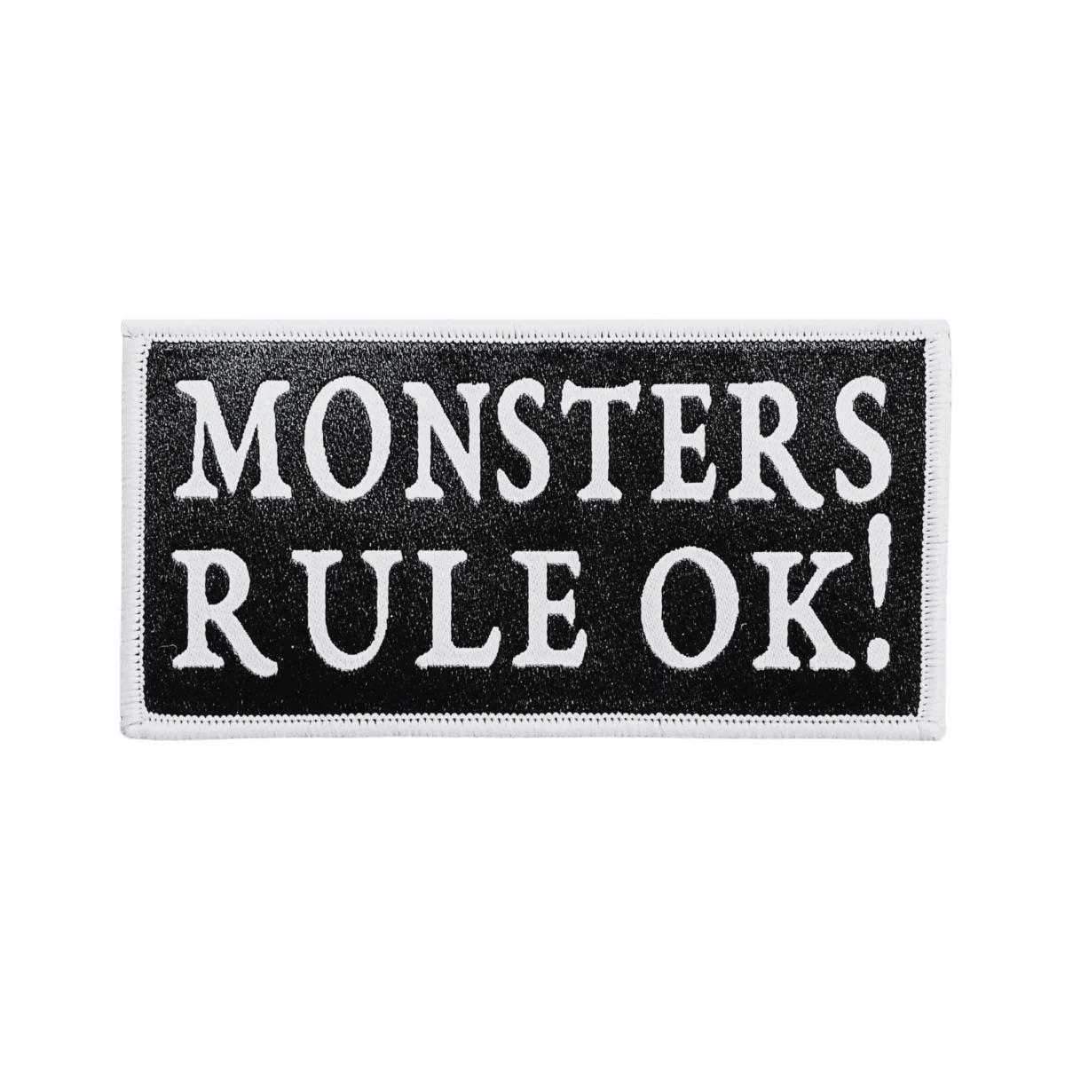 Parche Woven Monsters Rule OK