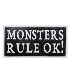Parche Woven Monsters Rule OK