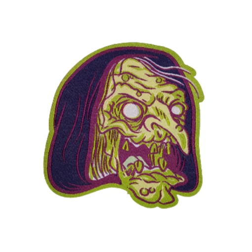 Parche Woven Old Creep Witch