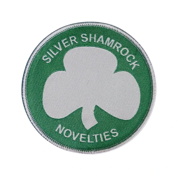 Parche Woven Silver Shamrock Novelties