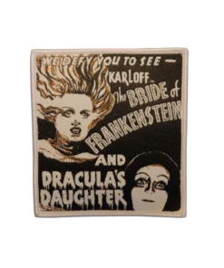 Parche Woven Bride of Frankenstein & Draculas Daughter