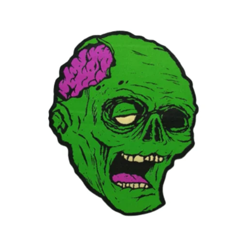 Parche Woven Old Creep Zombie