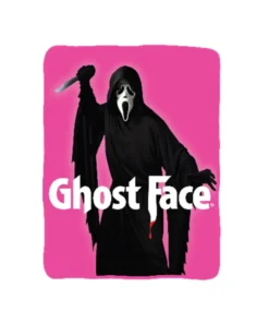 GhostFace Frazada Rosa