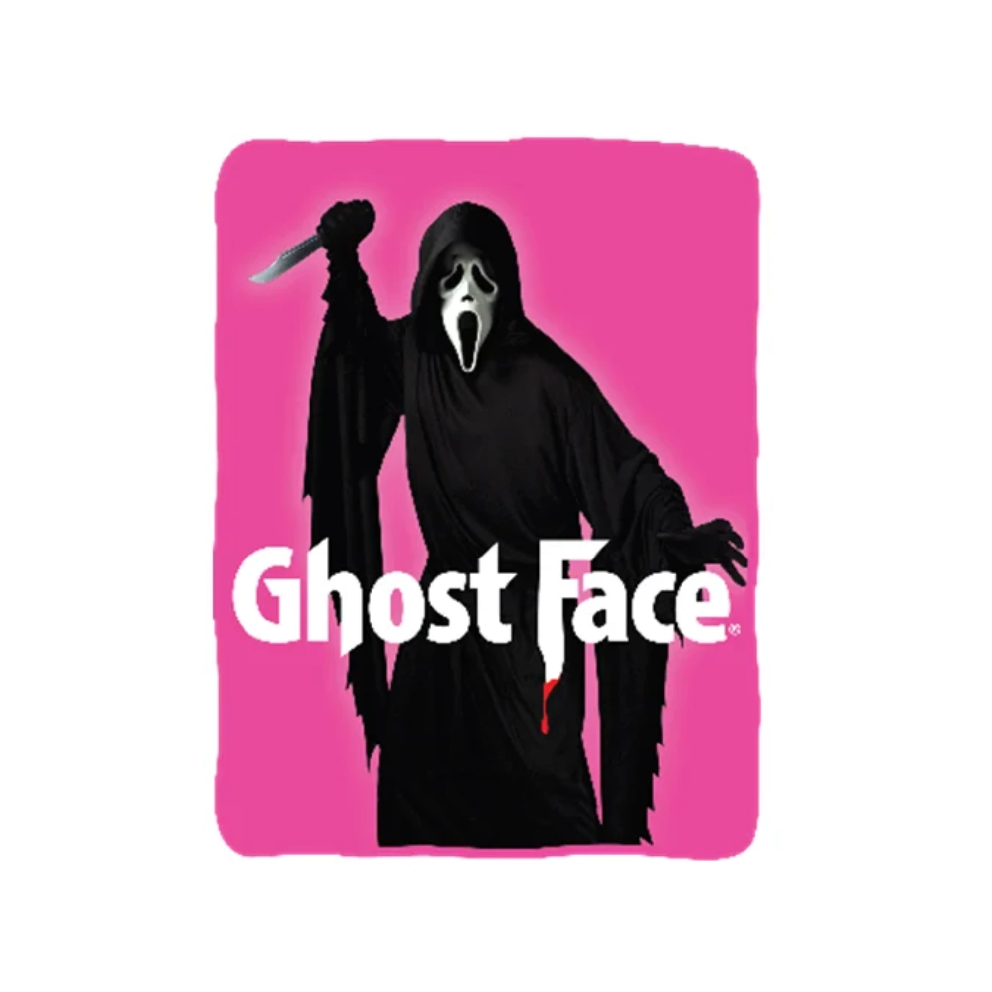 GhostFace Frazada Rosa 1 GhostFace Frazada Rosa