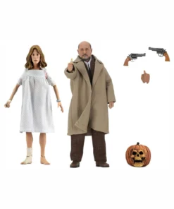 NECA Halloween 2 Laurie Strode y Dr. Loomis