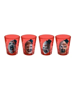 Art The Clown Terrifier Set de 4 Vasos