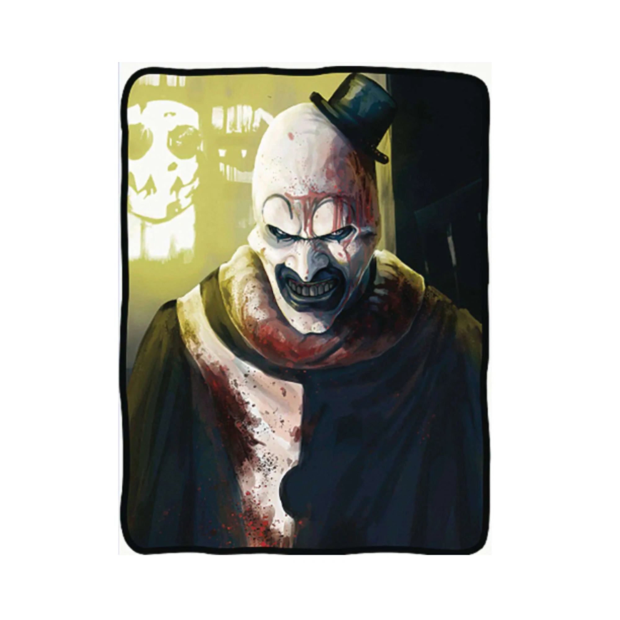 Terrifier Art The Clown Frazada 1 Terrifier Art The Clown Frazada