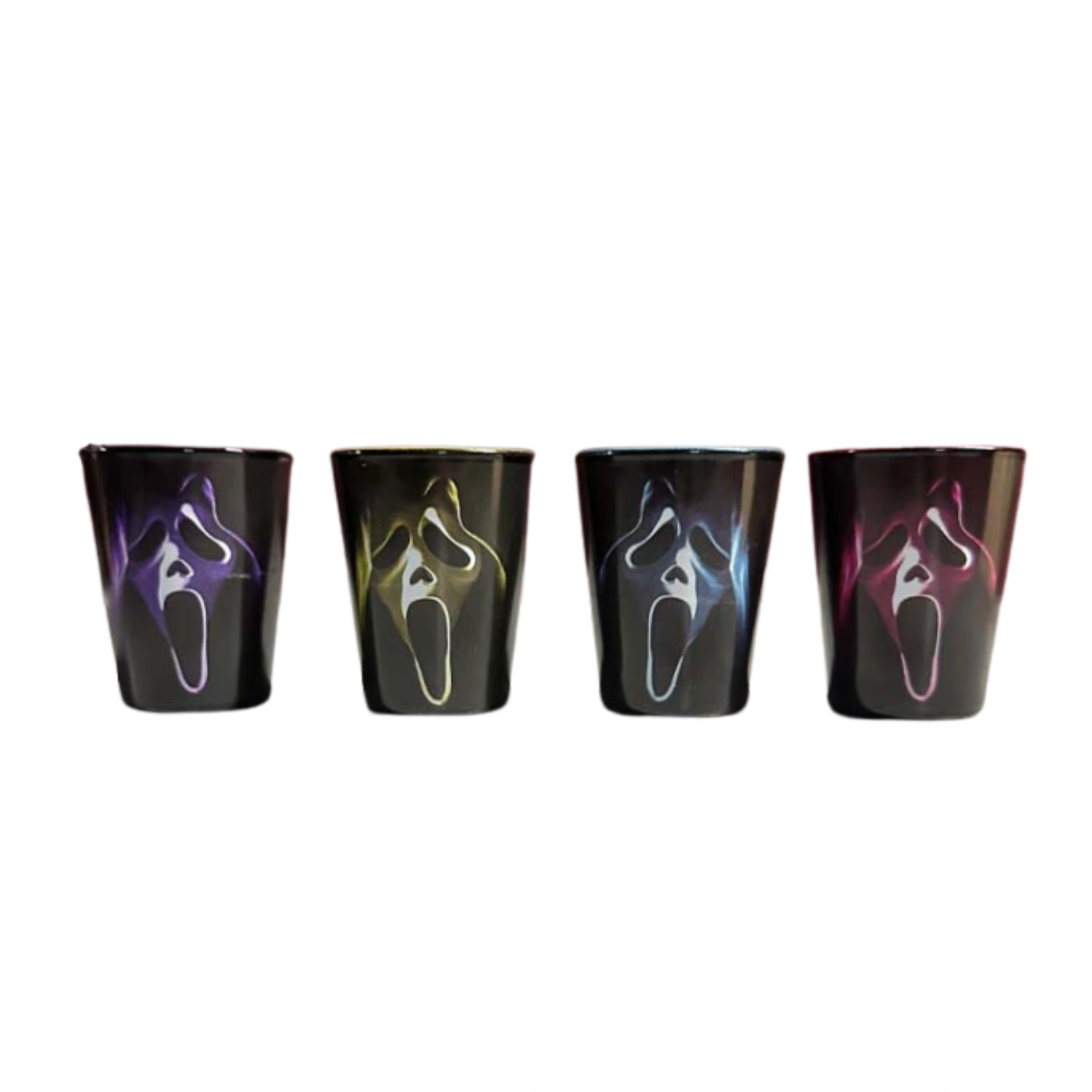 Ghostface Scream Set 4 Vasos 1 Ghostface Scream Set 4 Vasos